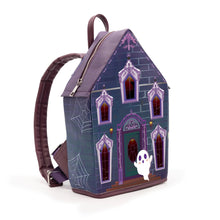 Load image into Gallery viewer, Glow-in-The-Dark Haunted House Backpack
